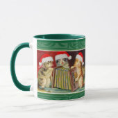 Weihnachtskatzen Tasse (Links)