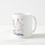 Weihnachtskatzen-Tasse Kaffeetasse (VorderseiteRechts)