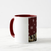 Weihnachtskatzen-Tasse Tasse (Vorderseite Links)