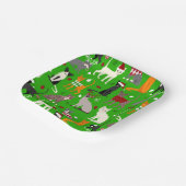 Weihnachtskatzen Teller (Gewinkelt)