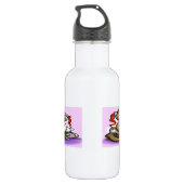 Weihnachtskatzen Trinkflasche (Rückseite)