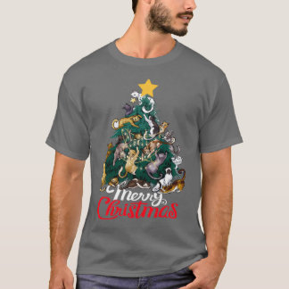 Weihnachtskatzenbaum Weihnachten Weihnachten Weihn T-Shirt