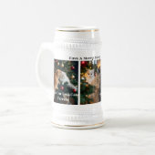 Weihnachtskatzenbilder, Anpassen Bierglas (Vorderseite Links)