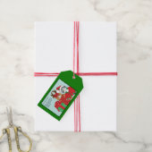 Weihnachtskatzenbuddies Geschenkanhänger (Mit Garn)