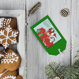 Weihnachtskatzenbuddies Geschenkanhänger