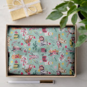 WEIHNACHTSKATZENCHAOS SEIDENPAPIER (Geschenk)