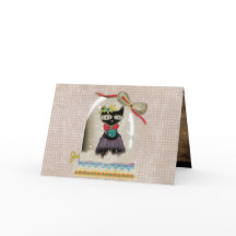 Weihnachtskatzenkarte