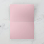 Weihnachtskatzenkarte Karte (Innenseite)