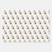 Weihnachtskatzenliebhaber PAPIERSHEETS Geschenkpapier Set (Vorderseite)