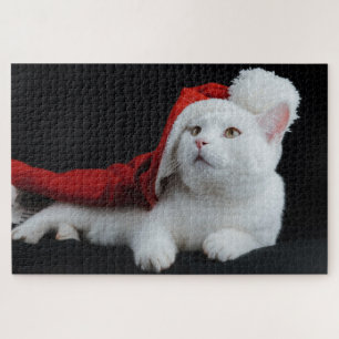 Weihnachtskatzenpuzzle Puzzle