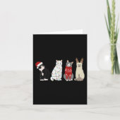 Weihnachtskatzenspass Katze Liebe Katze Mama Katze Karte (Vorderseite)