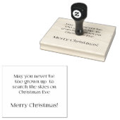 Weihnachtskautschuk-Briefmarke Gummistempel (Stempel)