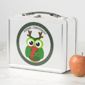 Weihnachtskauz Metall Lunch Box (Beispiel)