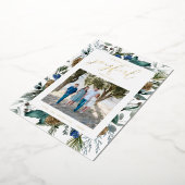 Weihnachtskehlrahmen Foto Folien Feiertagskarte (Gedreht)