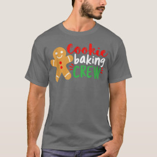 Weihnachtskeks Backen Crew Xmas Gingerbrett Team T-Shirt