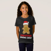 Weihnachtskeks Backgebäck Crew Funny Gingerbrot Ba T-Shirt (Vorne ganz)