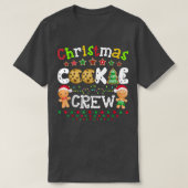 Weihnachtskeks Backgebäck Crew Funny Pajamas Famil T-Shirt (Design vorne)