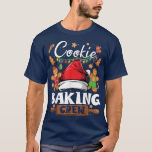 Weihnachtskeks Backgebäck Crew Funny Pajamas Famil T-Shirt