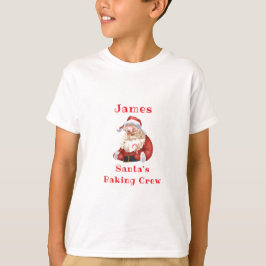 Weihnachtskeks Backgebäck Crew Kinder T-Shirt