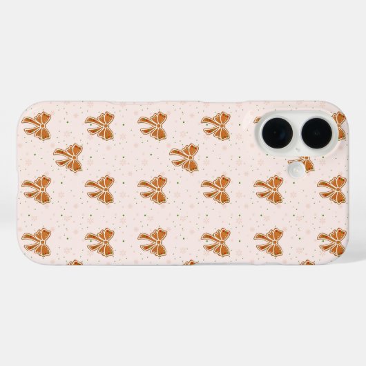 Weihnachtskeks Case-Mate iPhone Hülle (Rückseite (Horizontal))