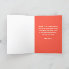 Weihnachtskeks-Crew Feiertagskarte