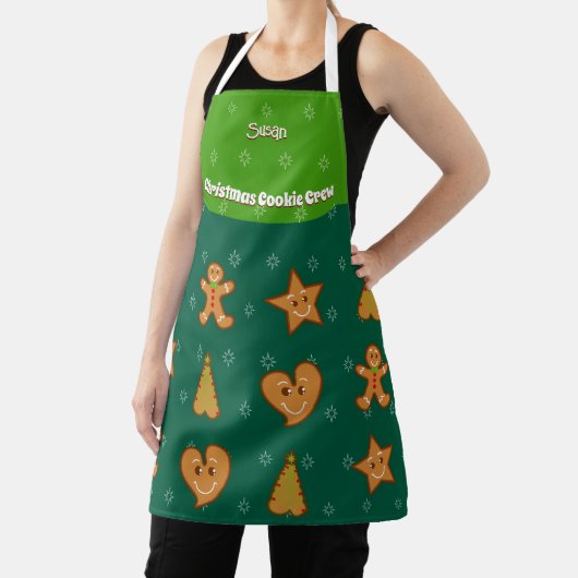 Weihnachtskeks Crew Gingerbread Pals-Green m Schürze (InSitu)