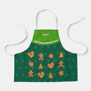 Weihnachtskeks Crew Gingerbread Pals-Green S Schürze