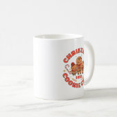 Weihnachtskeks-Crew Kaffeetasse (VorderseiteRechts)