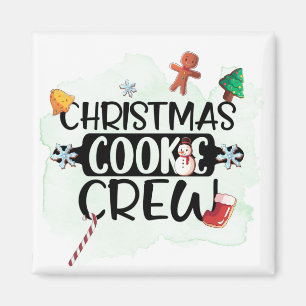 Weihnachtskeks-Crew Magnet