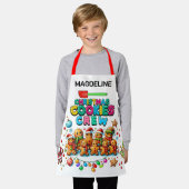 Weihnachtskeks-Crew Schürze (Getragen)