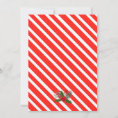 Weihnachtskeks Dekorieren der Party Einladung (Rückseite)