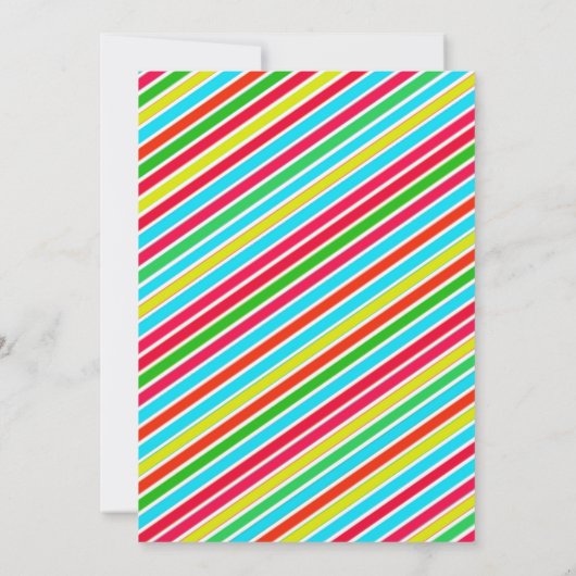 Weihnachtskeks Dekorieren der Party Einladung (Rückseite)