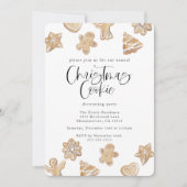 Weihnachtskeks Dekorieren Party Einladung (Vorderseite)