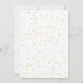 Weihnachtskeks Dekorieren Party Einladung (Rückseite)