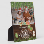 Weihnachtskeks Dekorieren Party Foto Geschenk Fotoplatte (Seite)