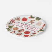 Weihnachtskeks Dekorieren Party-Teller Pappteller (Schrägansicht)