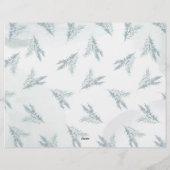 Weihnachtskeks-Ersatz Briefbogen (Rückseite)