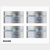 Weihnachtskeks, Fudge, Kuchen, Geschenketikett Rechteckiger Aufkleber (Blatt)