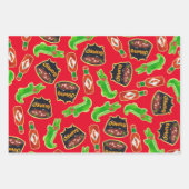 Weihnachtskeks Geschenkpapier Set (Vorderseite 3)