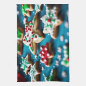 Weihnachtskeks Geschirrtuch (Vertikal)
