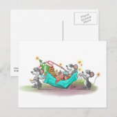 Weihnachtskeks Heist Feiertagspostkarte (Vorne/Hinten)