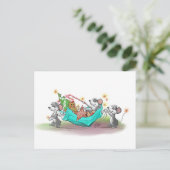 Weihnachtskeks Heist Feiertagspostkarte (Stehend Vorderseite)