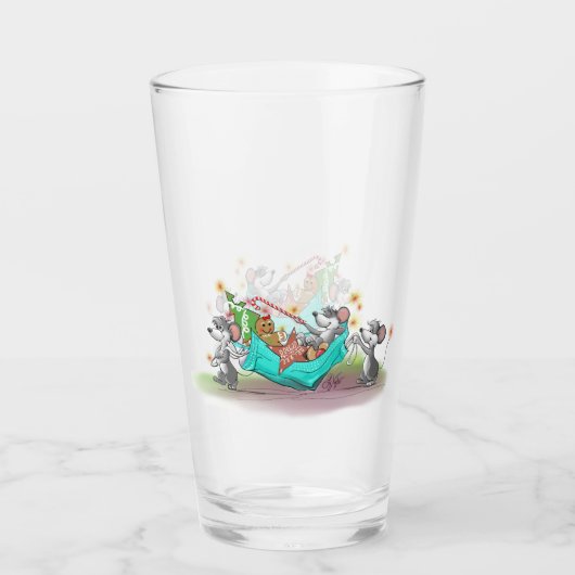 Weihnachtskeks Heist Glass Cup Glas (Vorderseite)