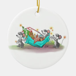 Weihnachtskeks Heist Keramik Ornament