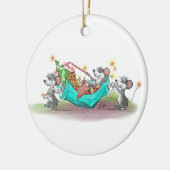 Weihnachtskeks Heist Keramik Ornament (Links)