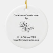 Weihnachtskeks Heist Keramik Ornament (Hinten)