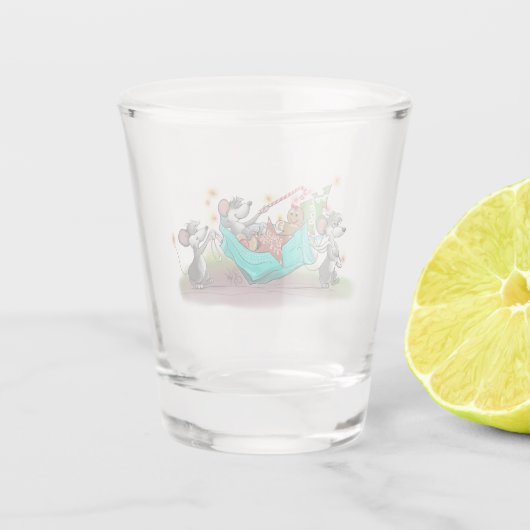 Weihnachtskeks Heist Shot Glass Schnapsglas (Rückseite)