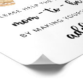 Weihnachtskeks - Helfen Sie der geschäftigen Mama Poster (Ecke)