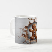 Weihnachtskeks Kaffeetasse (Vorderseite Links)