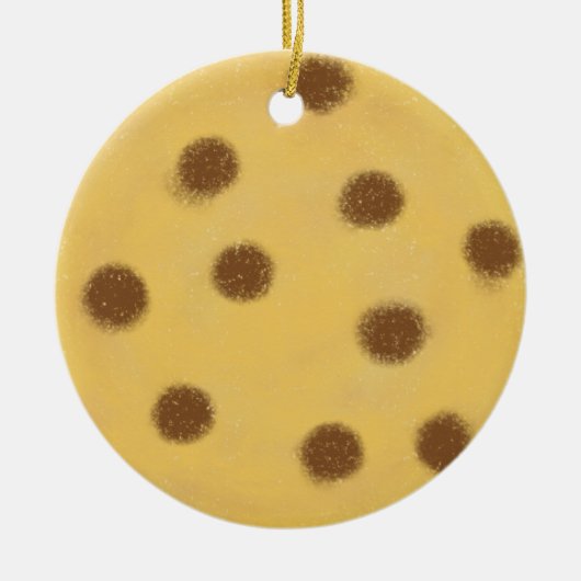 Weihnachtskeks Keramik Ornament (Vorne)